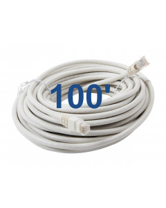 100' Sensor cable with modular jacks